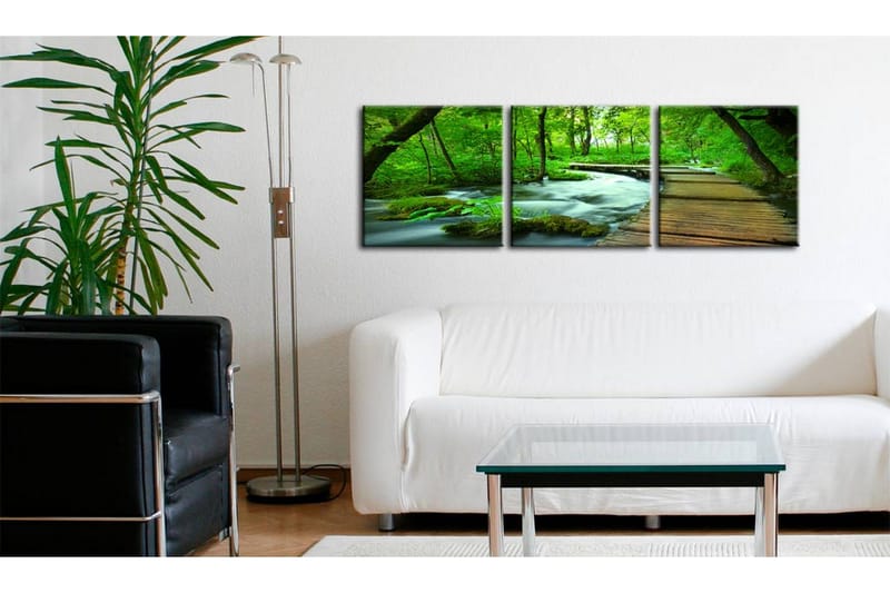 Tavla Forest Broadwalk Triptych 120x40 - Artgeist sp. z o. o. - Inredning - Tavlor & konst - Canvastavlor