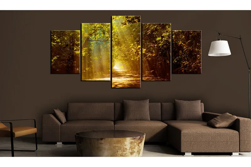 Tavla Forest In The Sunlight 100x50 - Artgeist sp. z o. o. - Inredning - Tavlor & konst - Canvastavlor