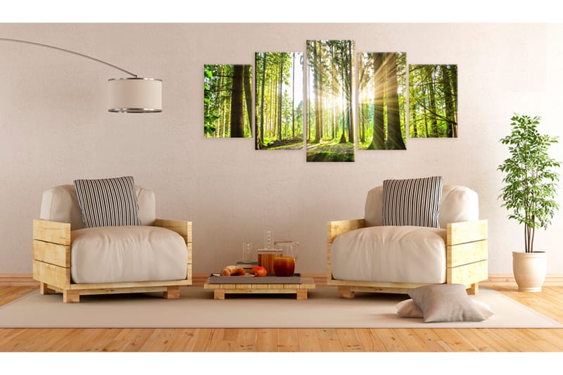 Tavla Forest Kingdom 100x50 - Artgeist sp. z o. o. - Inredning - Tavlor & konst - Canvastavlor