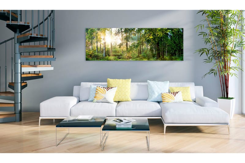 Tavla Forest Shelter 150x50 - Artgeist sp. z o. o. - Inredning - Tavlor & konst - Canvastavlor
