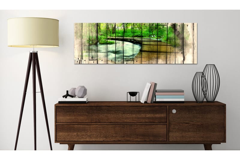 Tavla Forestry Memories 120x40 - Artgeist sp. z o. o. - Inredning - Tavlor & konst - Canvastavlor
