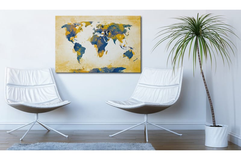 Tavla Four Corners Of The World 60x40 - Artgeist sp. z o. o. - Inredning - Tavlor & konst - Canvastavlor