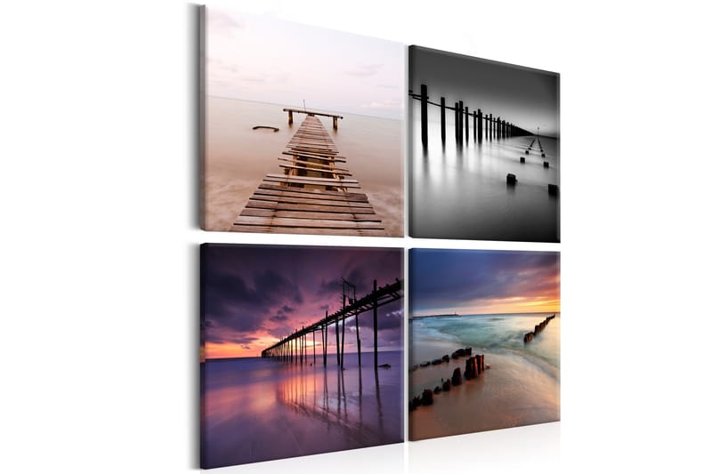 Tavla Four Views 60x60, Artgeist sp. z o. o.