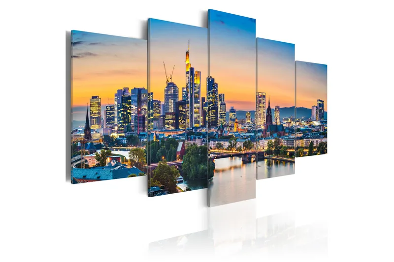 Tavla Frankfurt Am Main Germany 200x100, Artgeist sp. z o. o.