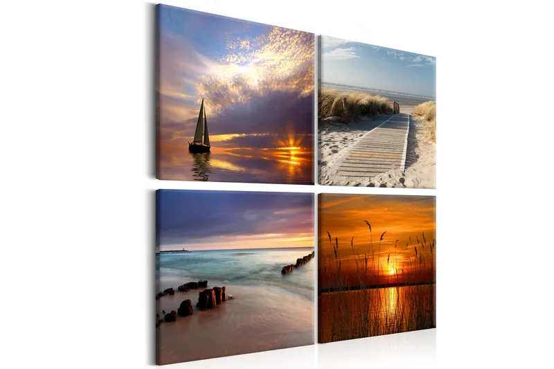 Tavla From Dusk To Dawn 80x80, Artgeist sp. z o. o.