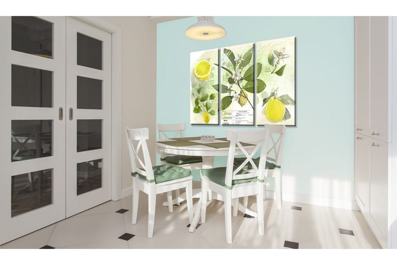 Tavla Fruit Lemon 120x80 - Artgeist sp. z o. o. - Inredning - Tavlor & konst - Canvastavlor