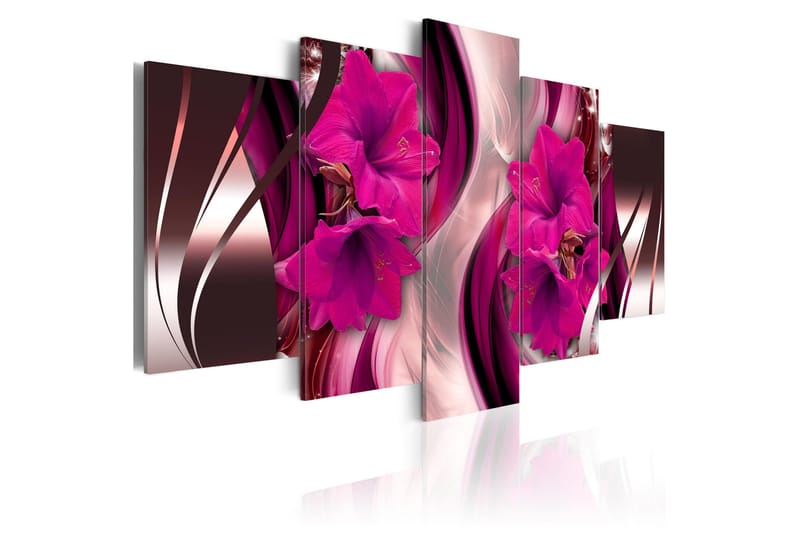 Tavla Fuchsia Evening 200x100, Artgeist sp. z o. o.