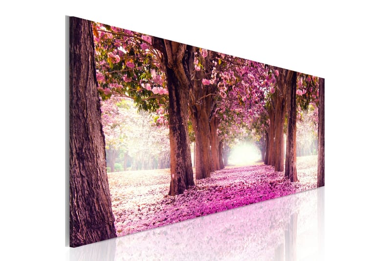 Tavla Fuchsia Garden 135x45, Artgeist sp. z o. o.