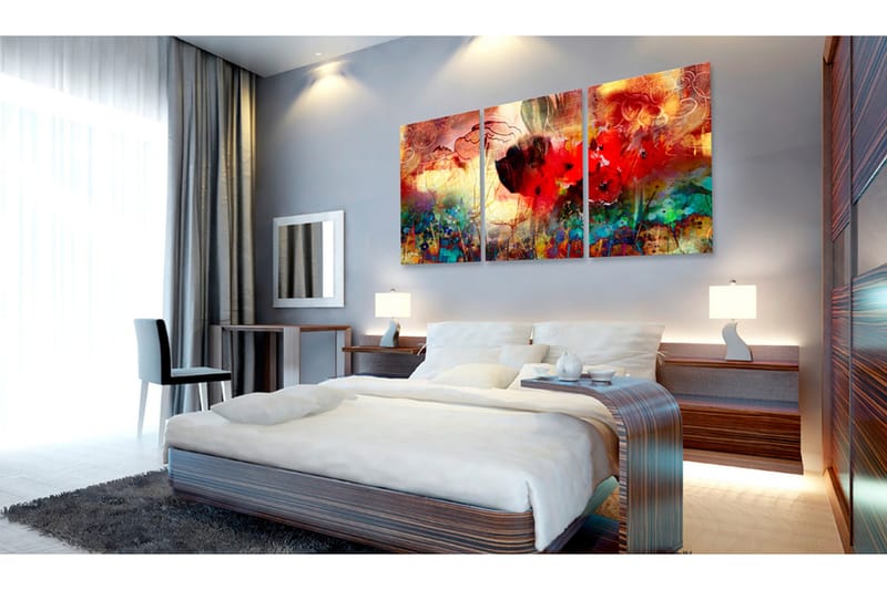 Tavla Garden of Colours 60x30, Artgeist sp. z o. o.