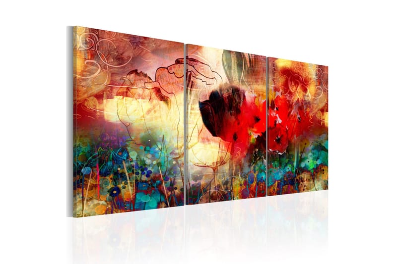 Tavla Garden of Colours 60x30 - Artgeist sp. z o. o. - Inredning - Tavlor & konst - Canvastavlor