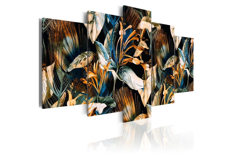 Tavla Garden of the Jungle 200x100 - Artgeist sp. z o. o. - Inredning - Tavlor & konst - Canvastavlor