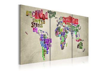 Tavla Geografi Lektion 120x60