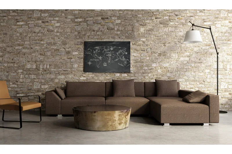 Tavla Geografi lektion (tjeckiska språket) 120x80 - Artgeist sp. z o. o. - Inredning - Tavlor & konst - Canvastavlor