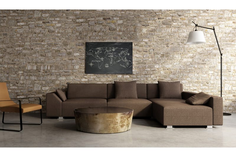 Tavla Geografi lektion (tjeckiska språket) 120x80 - Artgeist sp. z o. o. - Inredning - Tavlor & konst - Canvastavlor