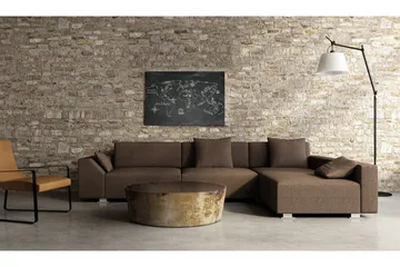 Tavla Geografi Lektion Tjeckiska Språket 60x40 - Artgeist sp. z o. o. - Inredning - Tavlor & konst - Canvastavlor