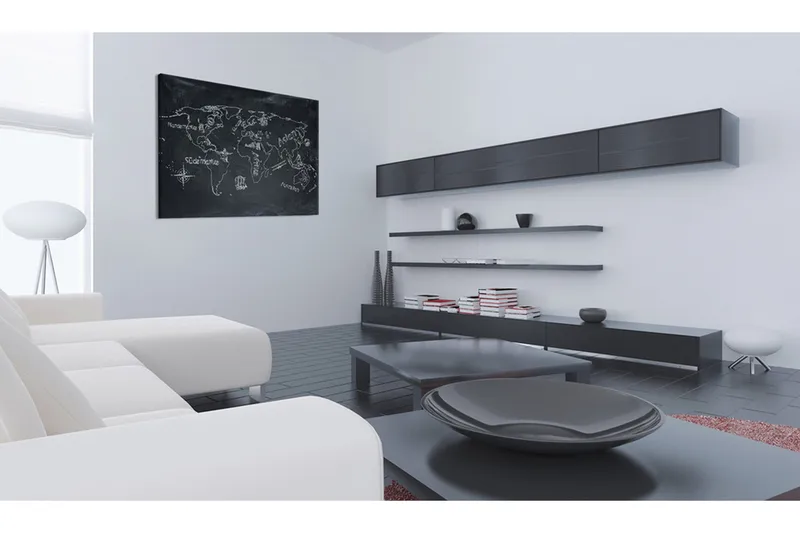 Tavla Geografi Lektion Tyska 90x60 - Artgeist sp. z o. o. - Inredning - Tavlor & konst - Canvastavlor