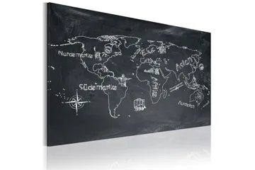 Tavla Geografi Lektion Tyska 90x60