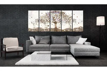Tavla Geometric Tree 225x90 - Artgeist sp. z o. o. - Inredning - Tavlor & konst - Canvastavlor