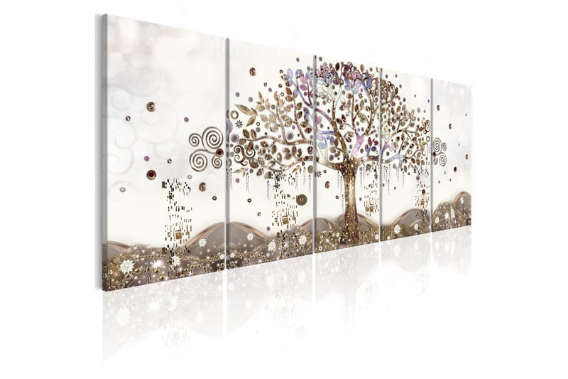 Tavla Geometric Tree 225x90 - Artgeist sp. z o. o. - Inredning - Tavlor & konst - Canvastavlor