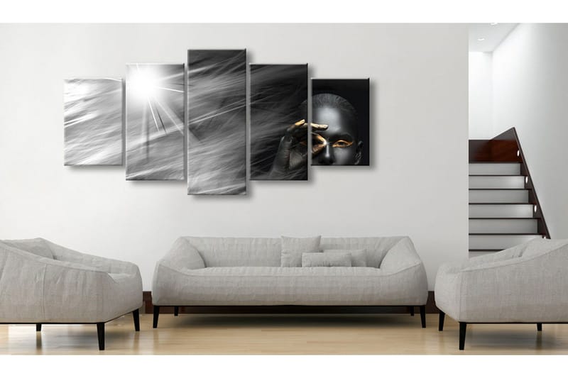 Tavla Gold Eye 100x50 - Artgeist sp. z o. o. - Inredning - Tavlor & konst - Canvastavlor