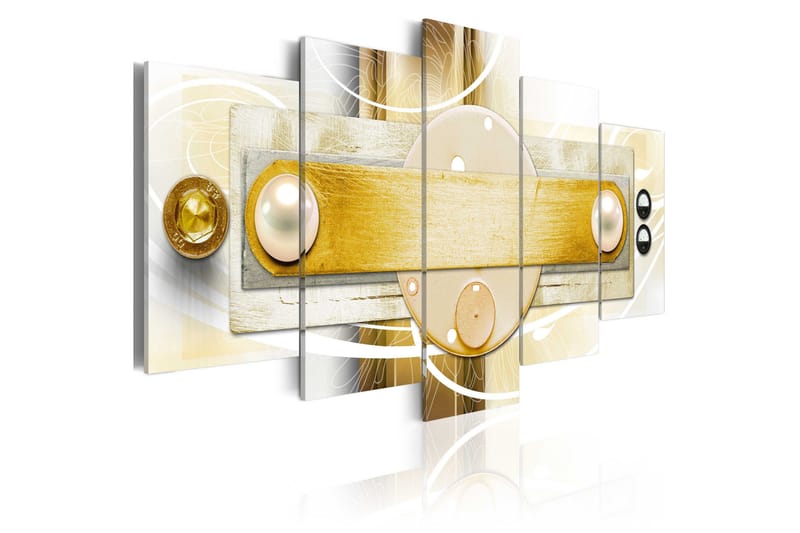 Tavla Gold Frigidity 100x50, Artgeist sp. z o. o.