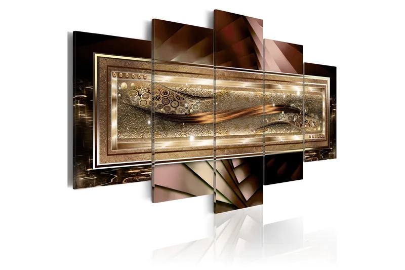 Tavla Gold Thread 100x50 - Artgeist sp. z o. o. - Inredning - Tavlor & konst - Canvastavlor