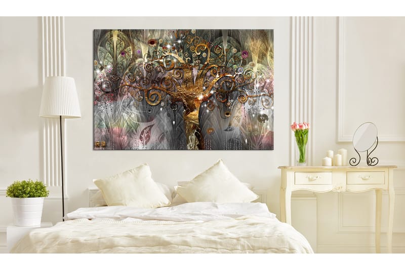 Tavla Gold Tree 120x80 - Artgeist sp. z o. o. - Inredning - Tavlor & konst - Canvastavlor