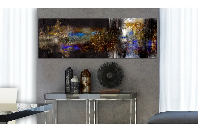 Tavla Golden Amplitude 135x45 - Artgeist sp. z o. o. - Inredning - Tavlor & konst - Canvastavlor