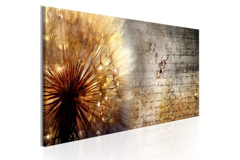 Tavla Golden Dandelion 150x50, Artgeist sp. z o. o.
