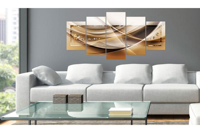 Tavla Golden Frame 100x50 - Artgeist sp. z o. o. - Inredning - Tavlor & konst - Canvastavlor