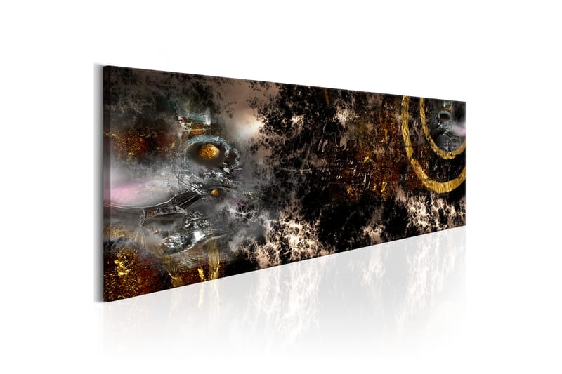 Tavla Golden Galaxy 120x40 - Artgeist sp. z o. o. - Canvastavlor