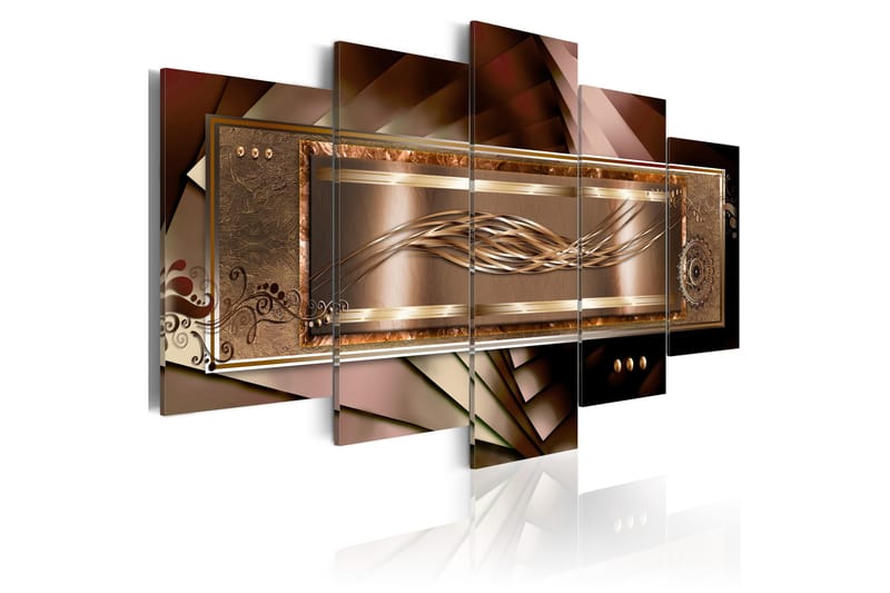 Tavla Golden Gentleness 200x100 - Artgeist sp. z o. o. - Inredning - Tavlor & konst - Canvastavlor
