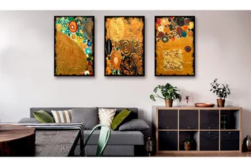 Tavla Golden Imagination 120x60 - Artgeist sp. z o. o. - Inredning - Tavlor & konst - Canvastavlor