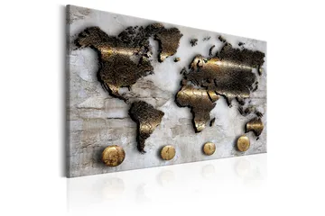 Tavla Golden Journey 120x80 - Artgeist sp. z o. o. - Inredning - Tavlor & konst - Canvastavlor