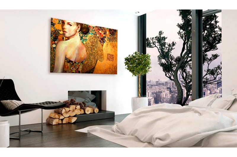 Tavla Golden Lady 90x60, Artgeist sp. z o. o.