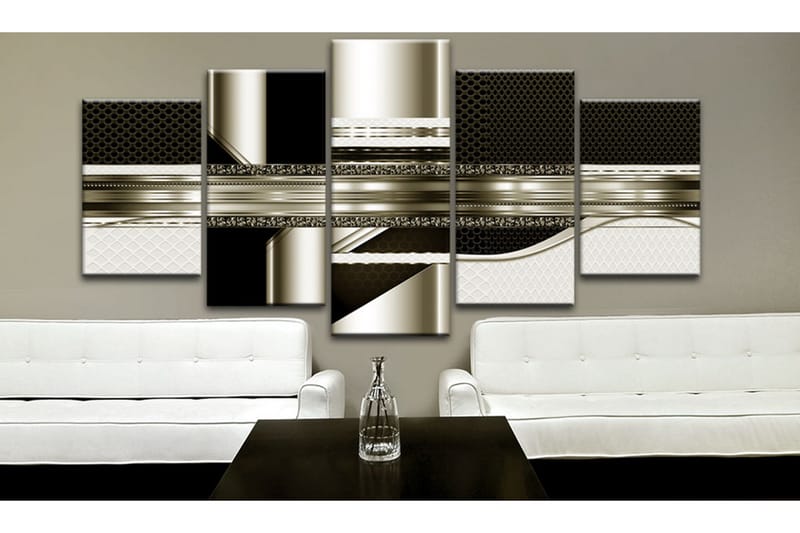 Tavla Golden Line 100x50 - Artgeist sp. z o. o. - Inredning - Tavlor & konst - Canvastavlor