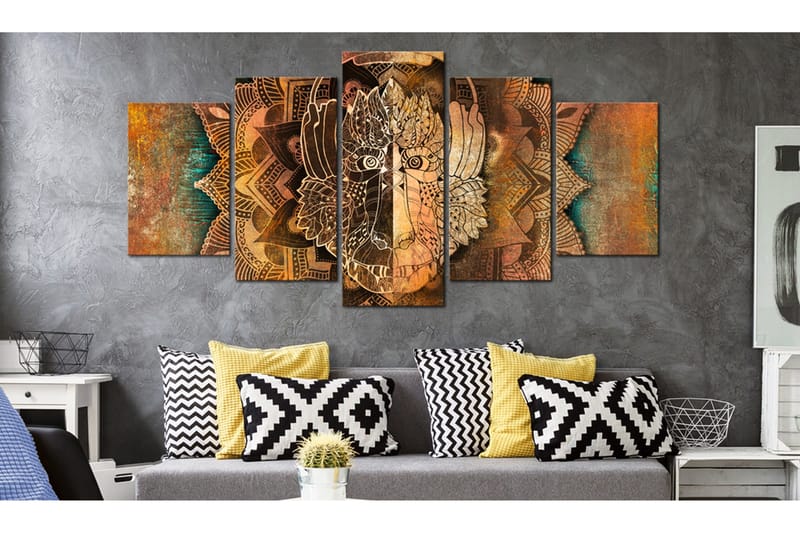 Tavla Golden Monkey 200x100 - Artgeist sp. z o. o. - Inredning - Tavlor & konst - Canvastavlor
