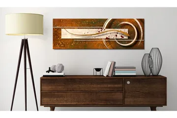 Tavla Golden Note 135x45 - Artgeist sp. z o. o. - Inredning - Tavlor & konst - Canvastavlor