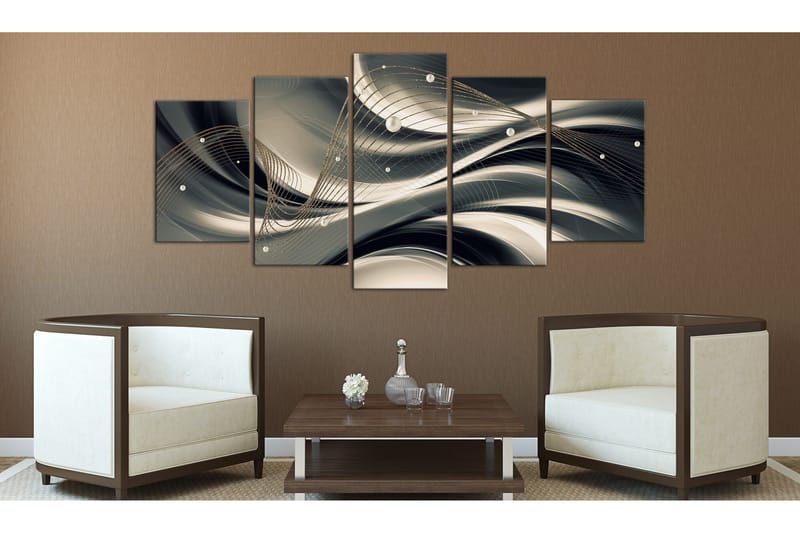 Tavla Golden Thread 100x50 - Artgeist sp. z o. o. - Inredning - Tavlor & konst - Canvastavlor