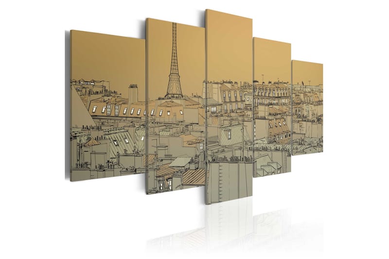 Tavla Good Old Paris Vintage 100x50, Artgeist sp. z o. o.