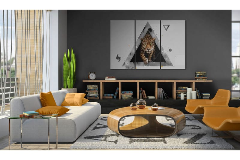 Tavla Grönögda Gepard 60x40 - Artgeist sp. z o. o. - Inredning - Tavlor & konst - Canvastavlor