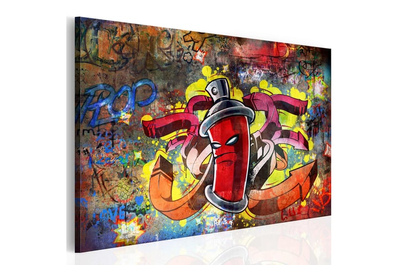 Tavla Graffiti Master 90x60 - Artgeist sp. z o. o. - Inredning - Tavlor & konst - Canvastavlor