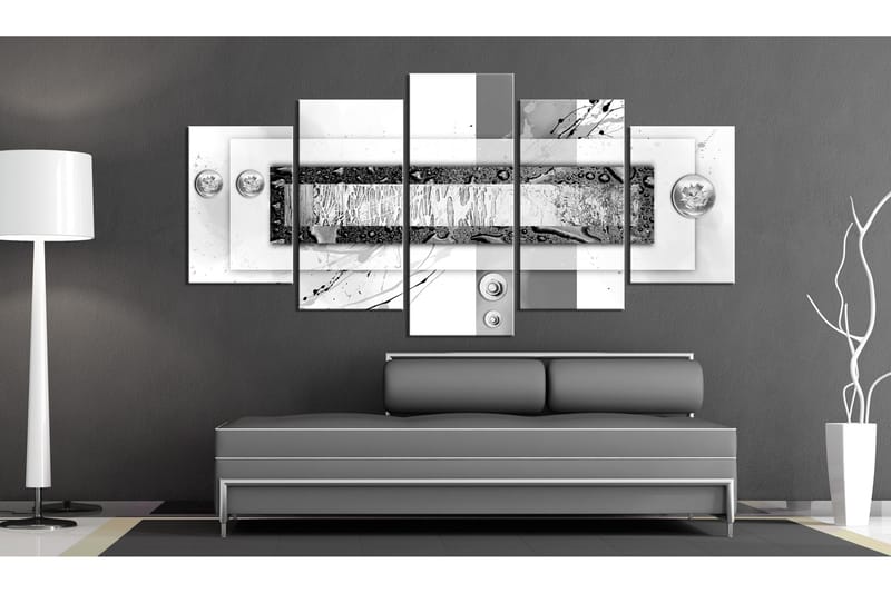 Tavla Gray Balance 100x50 - Artgeist sp. z o. o. - Inredning - Tavlor & konst - Canvastavlor