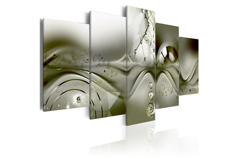Tavla Green Configuration 100x50, Artgeist sp. z o. o.