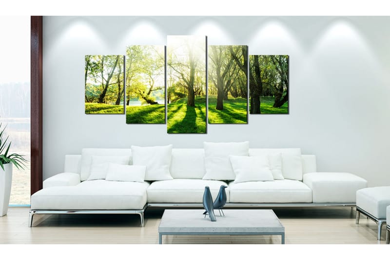 Tavla Green Glade 200x100 - Artgeist sp. z o. o. - Inredning - Tavlor & konst - Canvastavlor