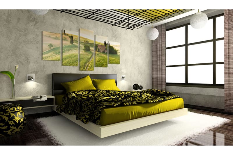 Tavla Green Tuscany 200x100 - Artgeist sp. z o. o. - Inredning - Tavlor & konst - Canvastavlor