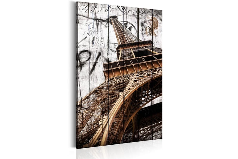 Tavla Greetings From Paris 60x90, Artgeist sp. z o. o.