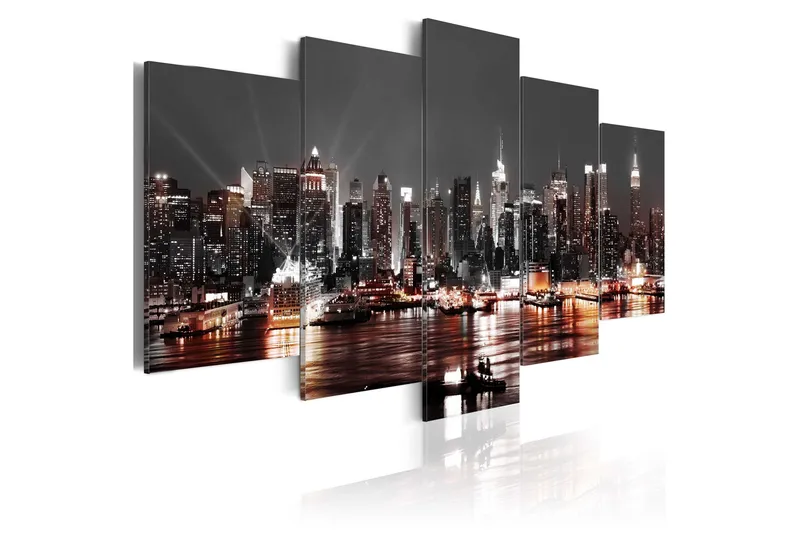 Tavla Grey City 100x50, Artgeist sp. z o. o.