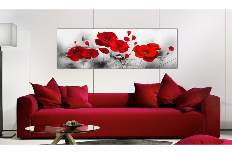 Tavla Grey Garden 120x40 - Artgeist sp. z o. o. - Inredning - Tavlor & konst - Canvastavlor