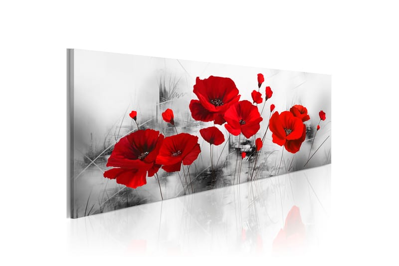 Tavla Grey Garden 135x45 - Artgeist sp. z o. o. - Inredning - Tavlor & konst - Canvastavlor